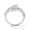 Thumbnail Image 3 of 1 CT. T.W. Marquise-Cut Certified Lab-Grown Diamond Wraparound Bypass Ring in 10K White Gold (F/VS2)