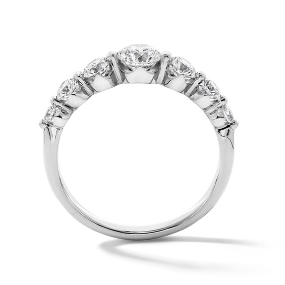 1 CT. T.w. Certified Lab-Grown Diamond Seven-Stone Band in 10K Gold (F/Vs2