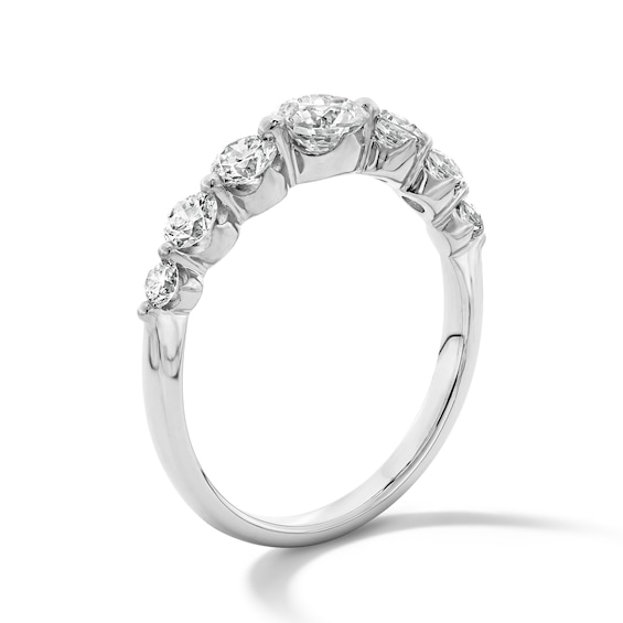 1 CT. T.w. Certified Lab-Grown Diamond Seven-Stone Band in 10K Gold (F/Vs2