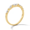 Thumbnail Image 4 of 1/2 CT. T.W. Marquise-Cut Certified Lab-Grown Diamond Five-Stone Band in 10K Gold (F/VS2)