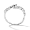 Thumbnail Image 3 of 1/2 CT. T.W. Marquise-Cut Certified Lab-Grown Diamond Bypass Band in 10K White Gold (F/VS2)