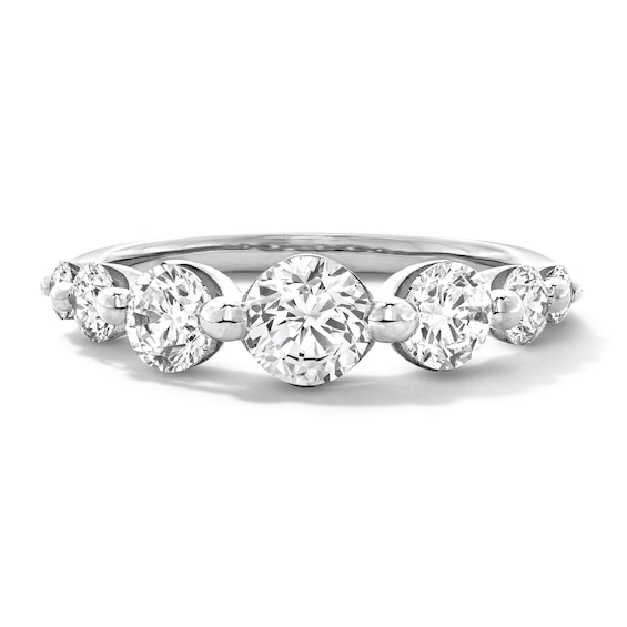 1-1/2 CT. T.w. Certified Lab-Grown Diamond Seven-Stone Band in 10K White Gold (F/Vs2)