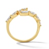 Thumbnail Image 3 of 1/2 CT. T.W. Marquise-Cut Certified Lab-Grown Diamond Bypass Band in 10K Gold (F/VS2)