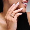 Thumbnail Image 2 of 1 CT. T.W. Marquise-Cut Certified Lab-Grown Diamond Wraparound Bypass Ring in 10K Gold (F/VS2)