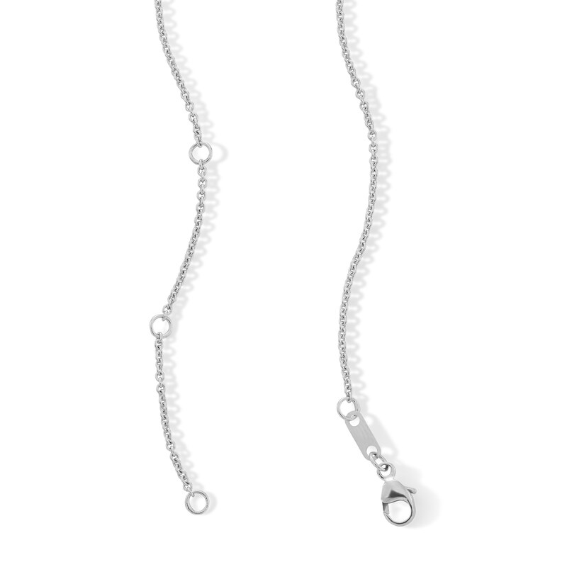 Main Image 3 of 2-3/4 CT. T.W. Marquise-Cut Certified Lab-Grown Diamond “Y” Necklace in 10K White Gold (F/VS2)