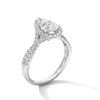 Thumbnail Image 5 of 1-3/8 CT. T.W. Pear-Shaped Certified Lab-Grown Diamond Frame Ring in 14K White Gold (F/VS2)