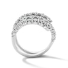 Thumbnail Image 3 of 1-1/4 CT. T.W. Certified Lab-Grown Diamond Split Bypass Ring in Sterling Silver (F/VS2)