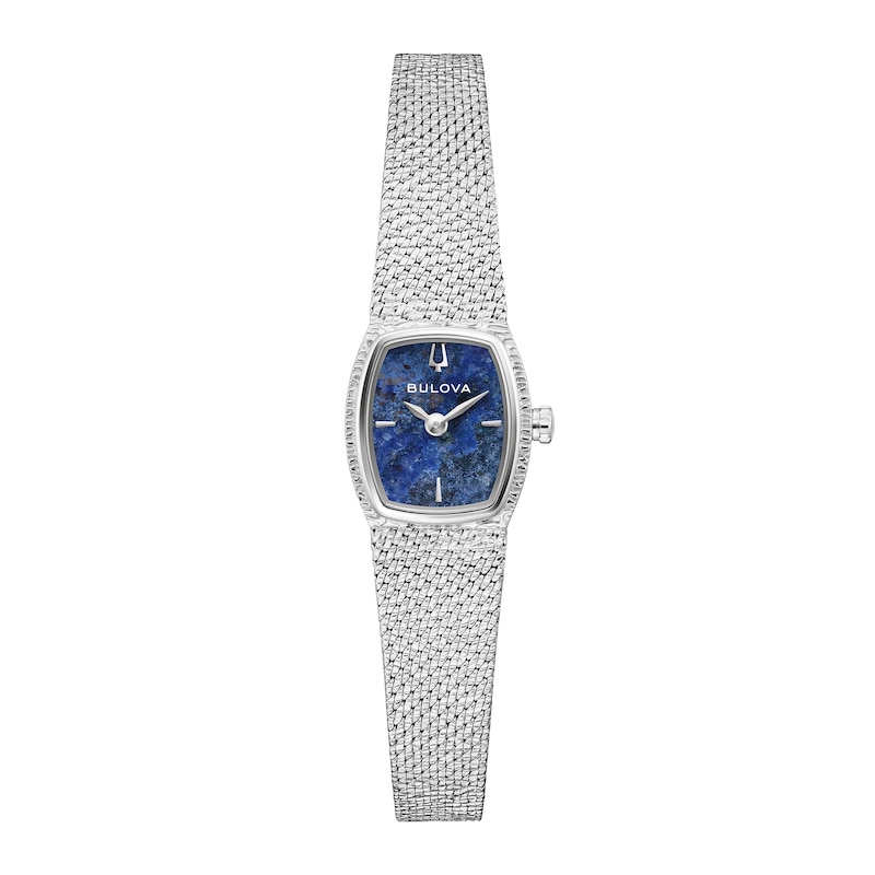 Main Image 1 of Ladies’ Bulova Classic Goddess of Time Analog Watch with Blue Sodalite Dial (Model: 96L343)