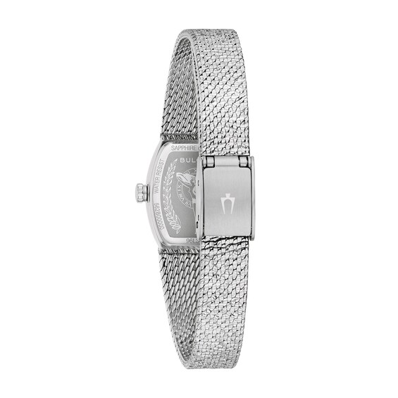Ladiesâ Bulova Classic Goddess of Time Analog Watch with Blue Sodalite Dial (Model: 96L343)