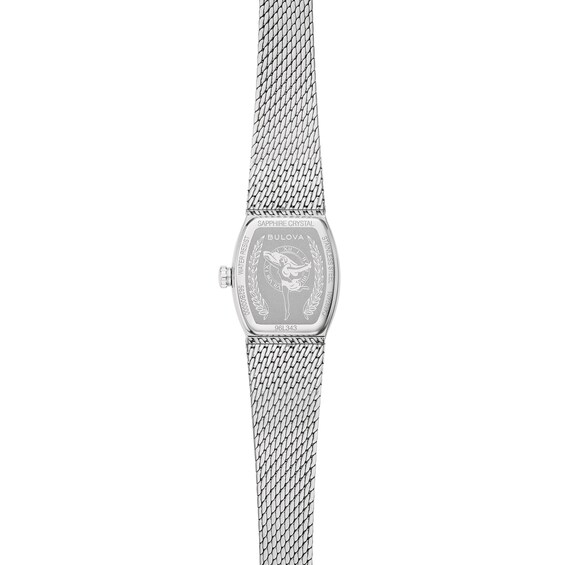 Ladiesâ Bulova Classic Goddess of Time Analog Watch with Blue Sodalite Dial (Model: 96L343)