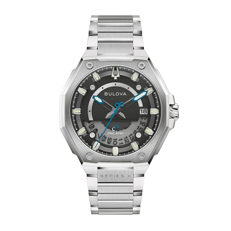 Main Image 1 of Men’s Bulova Series X Analog Watch with Black Tonneau Dial (Model: 98B456)
