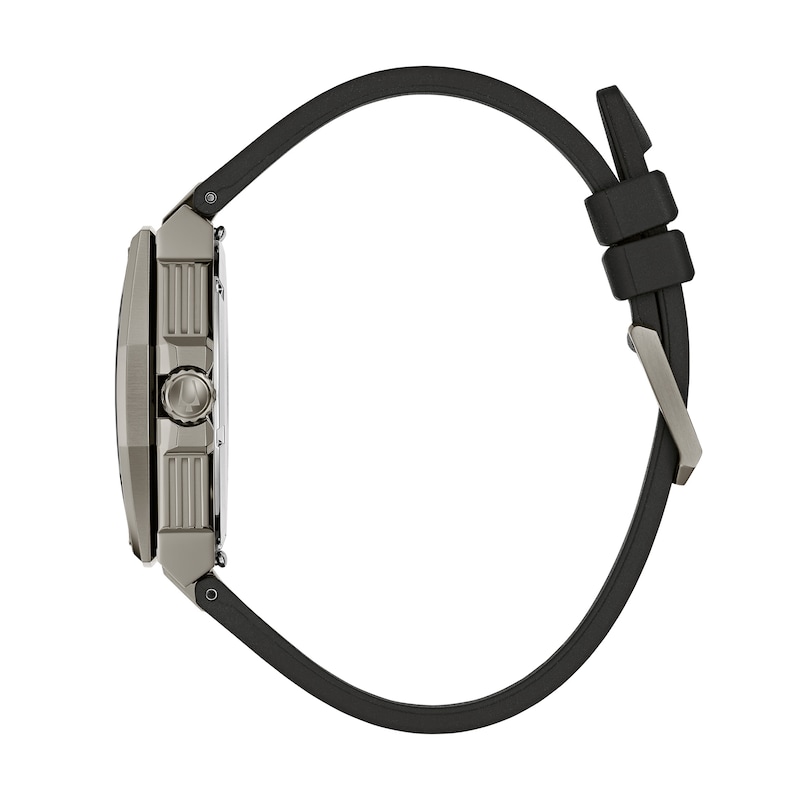 Main Image 3 of Men’s Bulova Series X Gray IP Analog Watch with White Tonneau Dial (Model: 98B457)