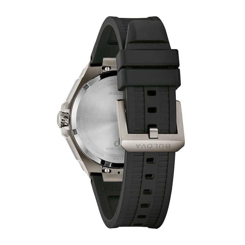 Main Image 4 of Men’s Bulova Series X Gray IP Analog Watch with White Tonneau Dial (Model: 98B457)