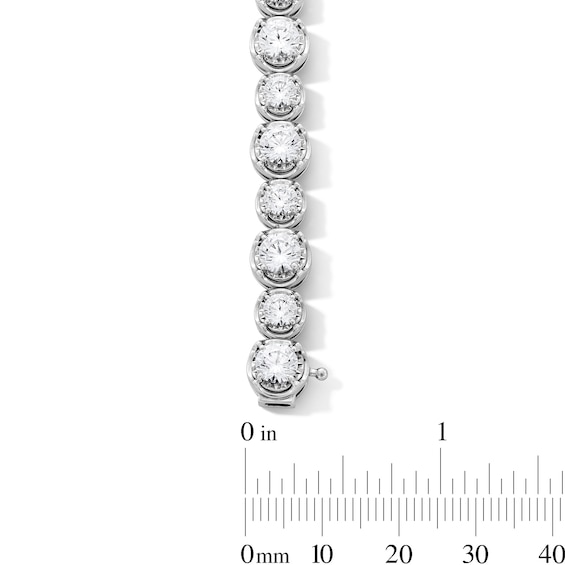 10 CT. T.w. Certified Lab-Grown Diamond Tennis Bracelet in 10K White Gold (F/Si2)