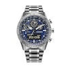 Thumbnail Image 1 of Men’s Citizen Eco-Drive® Promaster Skyhawk A-T Hybrid Chronograph Watch with Blue Dial (Model: JV2000-51L)