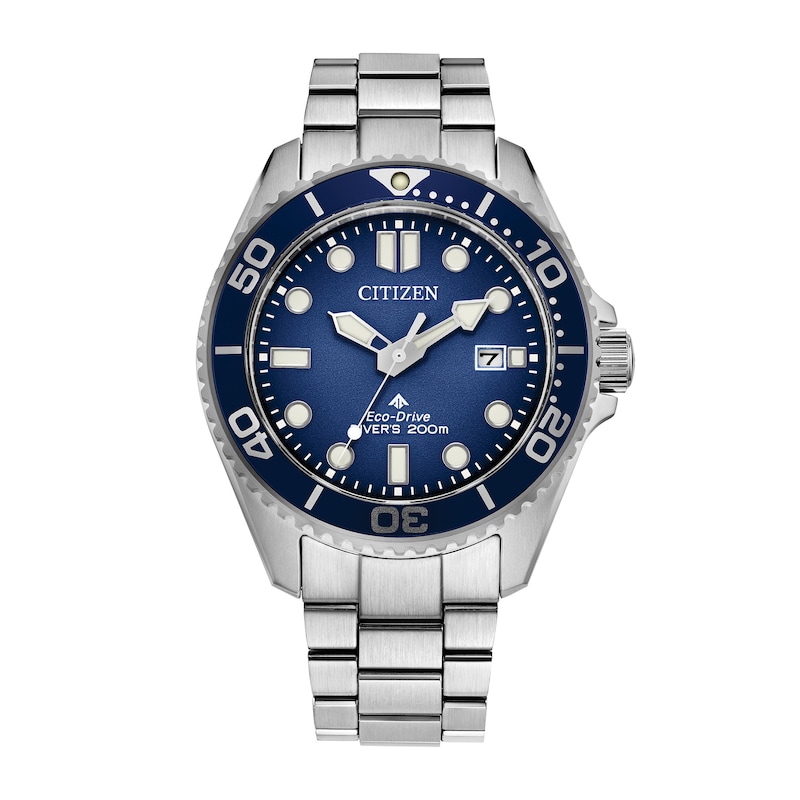 Main Image 1 of Men’s Citizen Eco-Drive® Promaster Dive Analog Watch with Blue Dial (Model: BN0260-54L)