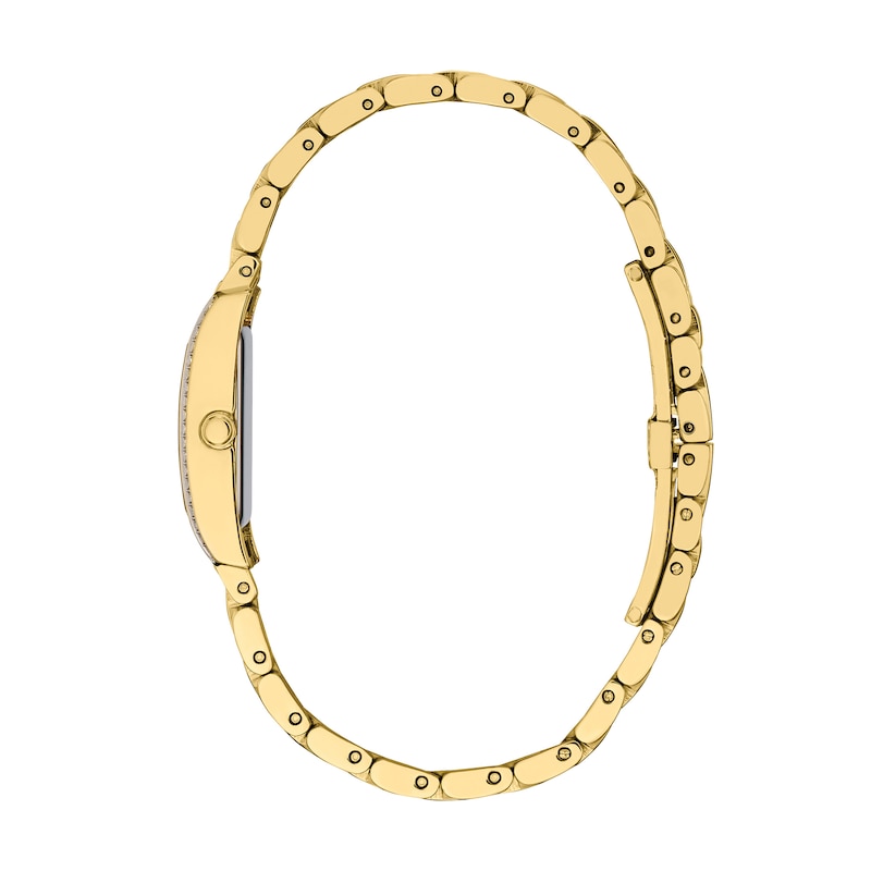 Main Image 2 of Ladies’ Citizen Eco-Drive® Palidoro Gold-Tone IP Analog Watch with Mother-of-Pearl Dial and Crystal Bezel (Model: EG7112-59D)