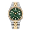 Thumbnail Image 1 of Men's Citizen® Tsuyosa Two-Tone IP Automatic Analog Watch with Green Dial (Model: NK0024-54X)