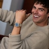 Thumbnail Image 4 of Men’s Citizen® Tsuyosa Rose-Tone IP Automatic Watch with Blue Dial (Model: NK0023-57L)
