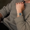 Thumbnail Image 5 of Men’s Citizen® Tsuyosa Rose-Tone IP Automatic Watch with Blue Dial (Model: NK0023-57L)