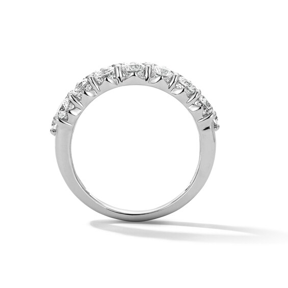 2-1/2 CT. T.w. Certified Lab-Grown Diamond Two-Row Anniversary Band in 10K White Gold (F/Vs2)