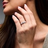 Thumbnail Image 2 of 2 CT. T.W. Certified Lab-Grown Diamond Five-Stone Anniversary Band in 10K White Gold (F/VS2)