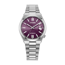 Ladies’ Citizen® Tsuyosa Automatic Watch with Purple Dial (Model: NJ0200-50W)