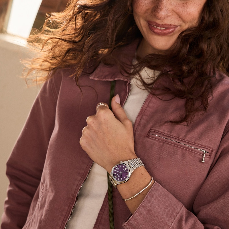 Main Image 4 of Ladies’ Citizen® Tsuyosa Automatic Watch with Purple Dial (Model: NJ0200-50W)