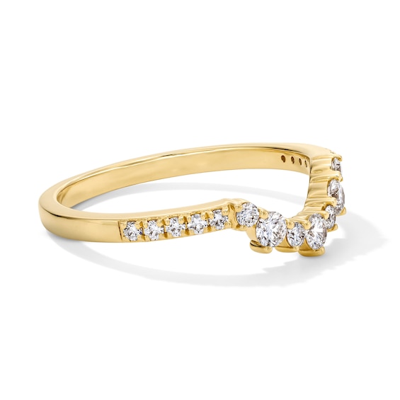 1/3 CT. T.w. Marquise-Cut Lab-Grown Diamond Solitaire Enhancer Ring in 14K Gold (F/Vs2)