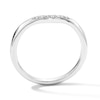 Thumbnail Image 3 of 1/15 CT. T.W. Lab-Grown Diamond Contour Band in 14K White Gold (F/VS2)