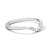 Thumbnail Image 4 of 1/15 CT. T.W. Lab-Grown Diamond Contour Band in 14K White Gold (F/VS2)