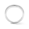 Thumbnail Image 4 of 1/6 CT. T.W. Lab-Grown Diamond Contour Band in 14K White Gold (F/VS2)