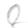 Thumbnail Image 6 of 1/6 CT. T.W. Lab-Grown Diamond Contour Band in 14K White Gold (F/VS2)