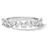 Thumbnail Image 1 of 1 CT. T.W. Lab-Grown Diamond Zig-Zag Band in 14K White Gold (F/VS2)