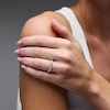 Thumbnail Image 2 of 1 CT. T.W. Lab-Grown Diamond Zig-Zag Band in 14K White Gold (F/VS2)
