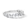 Thumbnail Image 3 of 1 CT. T.W. Lab-Grown Diamond Zig-Zag Band in 14K White Gold (F/VS2)