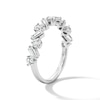 Thumbnail Image 4 of 1 CT. T.W. Lab-Grown Diamond Zig-Zag Band in 14K White Gold (F/VS2)