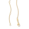 Thumbnail Image 3 of 2 CT. T.W. Marquise-Cut Certified Lab-Grown Diamond Graduated Curved Necklace in 10K Gold (F/VS2)