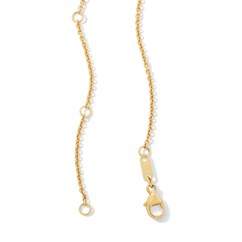Main Image 3 of 2 CT. T.W. Marquise-Cut Certified Lab-Grown Diamond Graduated Curved Necklace in 10K Gold (F/VS2)