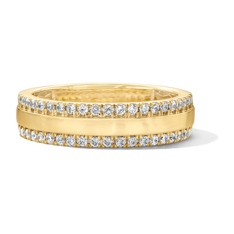 Main Image 1 of 1/3 CT. T.W. Lab-Grown Diamond Classic Band in 5mm 14K Gold (F/VS2)