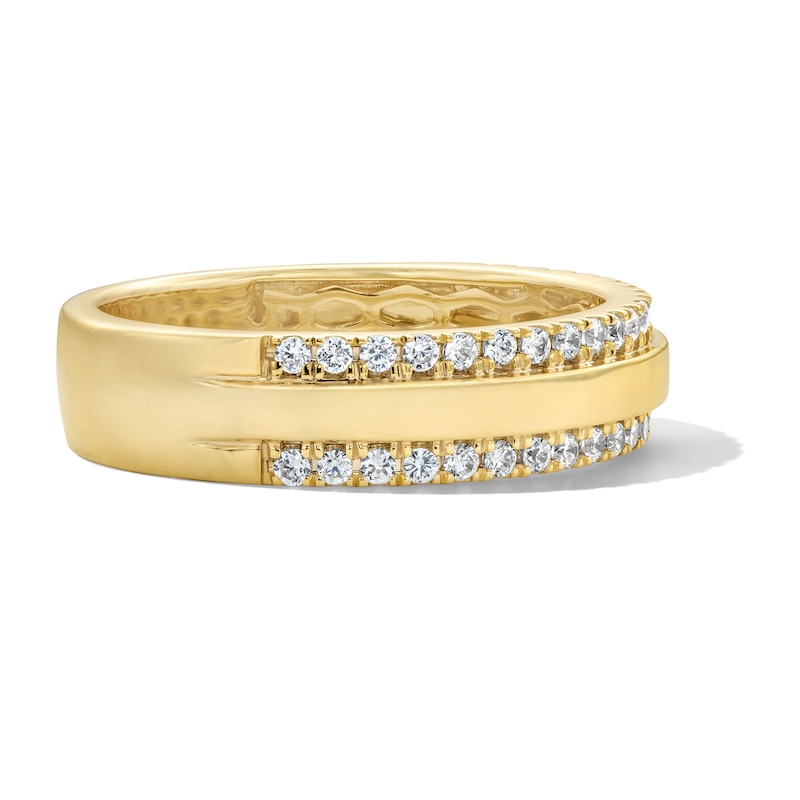 Main Image 2 of 1/3 CT. T.W. Lab-Grown Diamond Classic Band in 5mm 14K Gold (F/VS2)