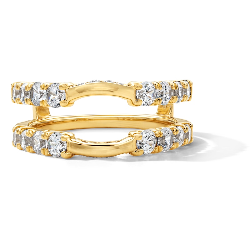 Main Image 1 of 1-1/4 CT. T.W. Certified Lab-Grown Diamond Solitaire Enhancer Ring in 14K Gold (F/VS2)