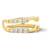 Thumbnail Image 4 of 1-1/4 CT. T.W. Certified Lab-Grown Diamond Solitaire Enhancer Ring in 14K Gold (F/VS2)