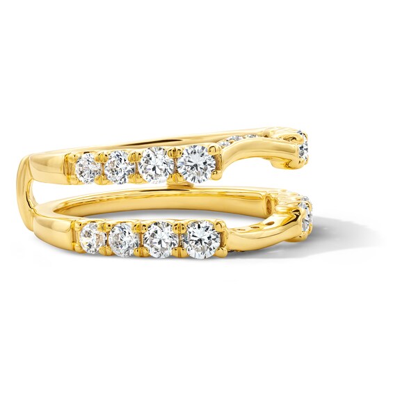 1-1/4 CT. T.w. Lab-Grown Diamond Solitaire Enhancer Ring in 14K Gold (F/Vs2)