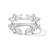 Thumbnail Image 1 of 1-1/4 CT. T.W. Marquise-Cut Certified Lab-Grown Diamond Solitaire Enhancer Ring in 14K White Gold (F/VS2)