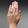 Thumbnail Image 2 of 1-1/4 CT. T.W. Marquise-Cut Lab-Grown Diamond Solitaire Enhancer Ring in 14K White Gold (F/VS2)