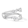 Thumbnail Image 4 of 1-1/4 CT. T.W. Marquise-Cut Lab-Grown Diamond Solitaire Enhancer Ring in 14K White Gold (F/VS2)