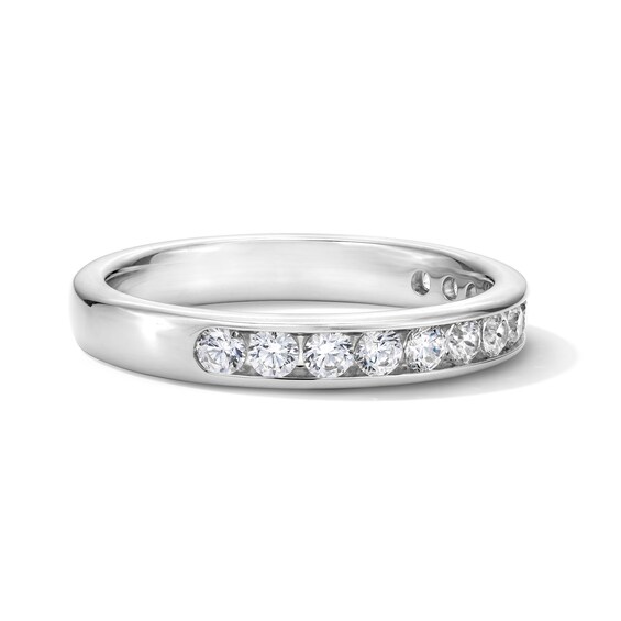 3/4 CT. T.w. Certified Lab-Grown Diamond Channel-Set Anniversary Band in 10K White Gold (F/Vs2)