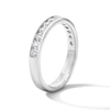 Thumbnail Image 3 of 3/4 CT. T.W. Certified Lab-Grown Diamond Channel-Set Anniversary Band in 10K White Gold (F/VS2)