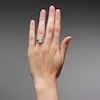 Thumbnail Image 2 of 1-1/2 CT. T.W. Lab-Grown Diamond Solitaire Enhancer Ring in 14K White Gold (F/VS2)